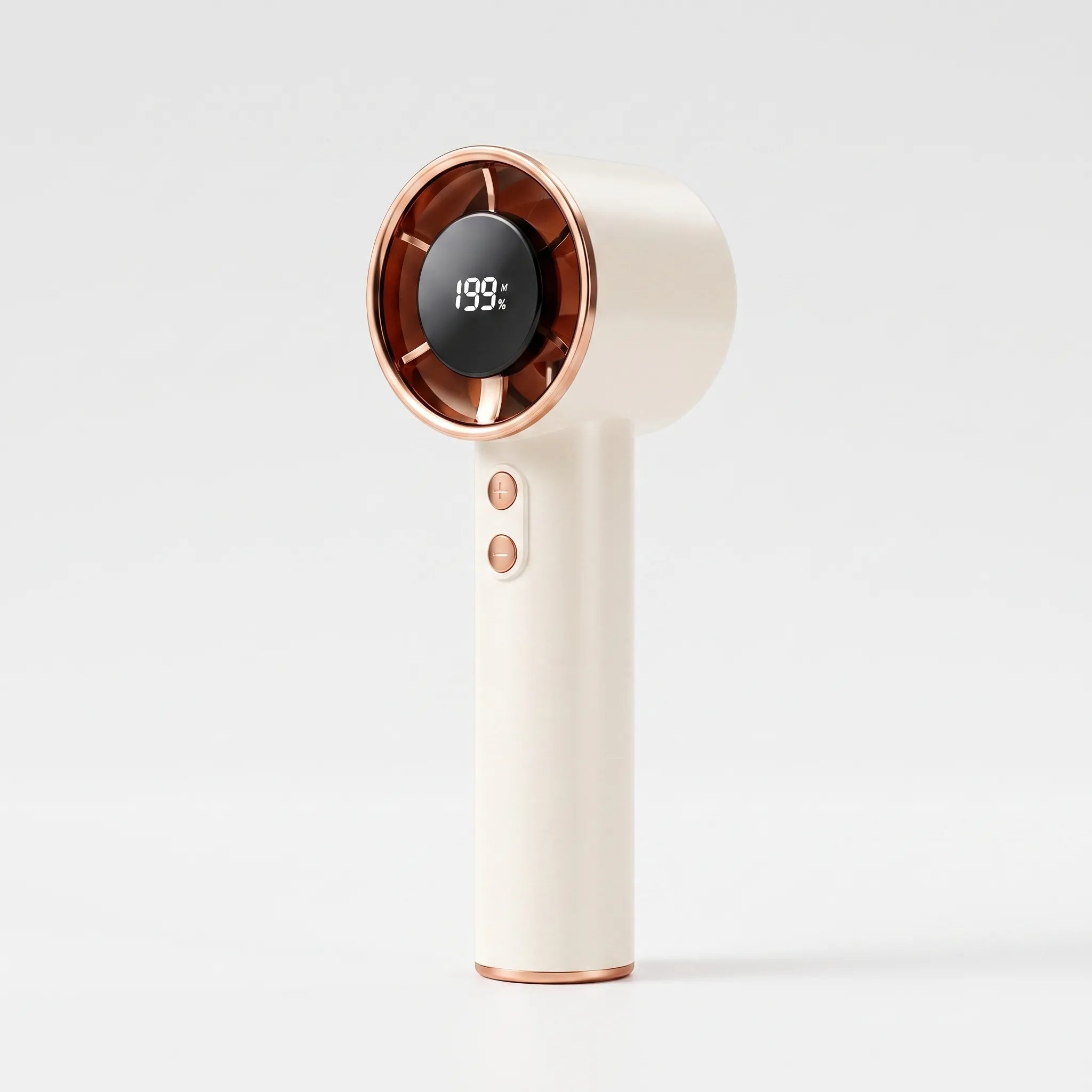 Bladeless Handheld Fan with Digital Display