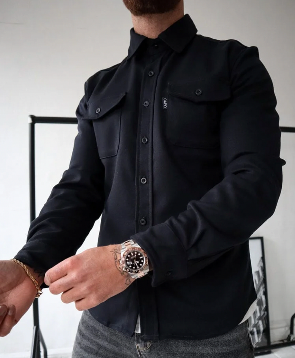 Men's Casual Overshirt Jacket