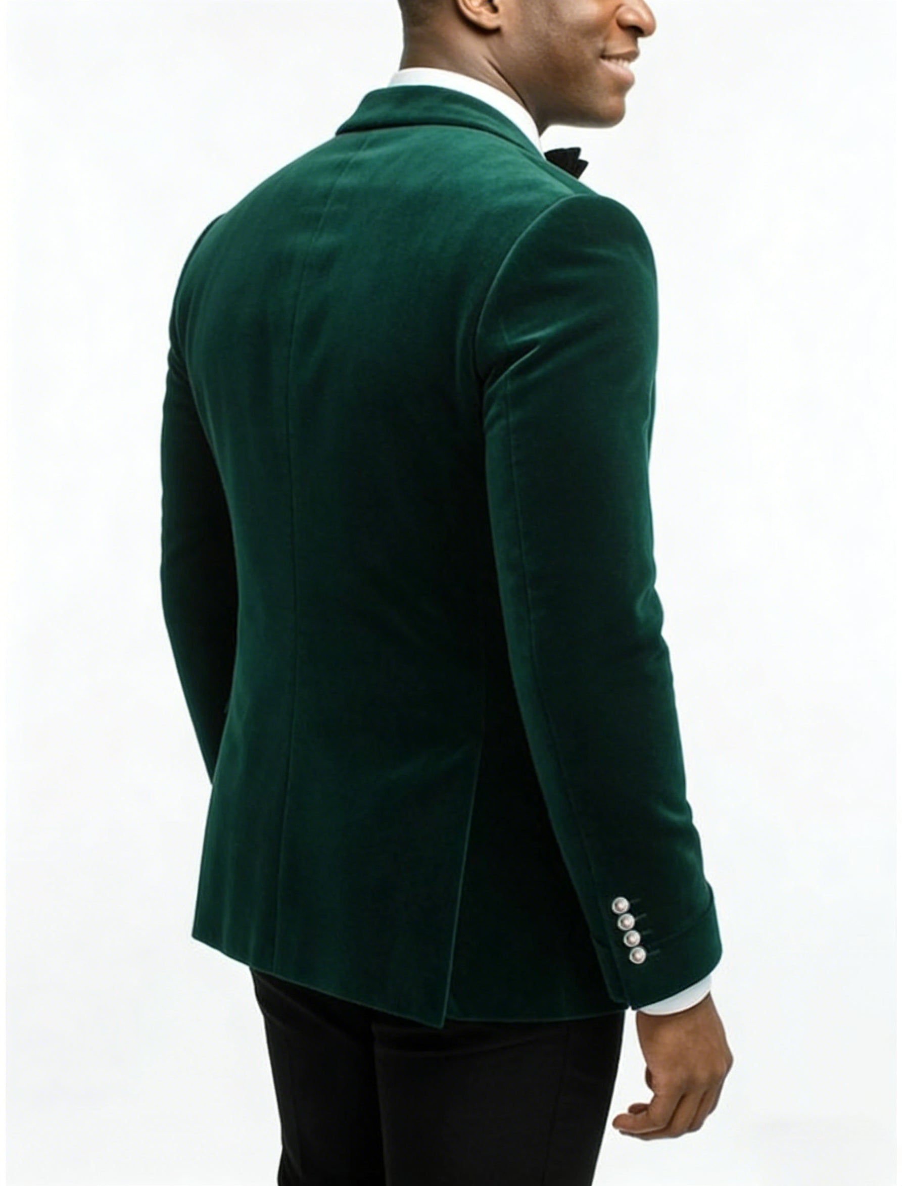 Velvet Dinner Jacket with Shawl Lapel