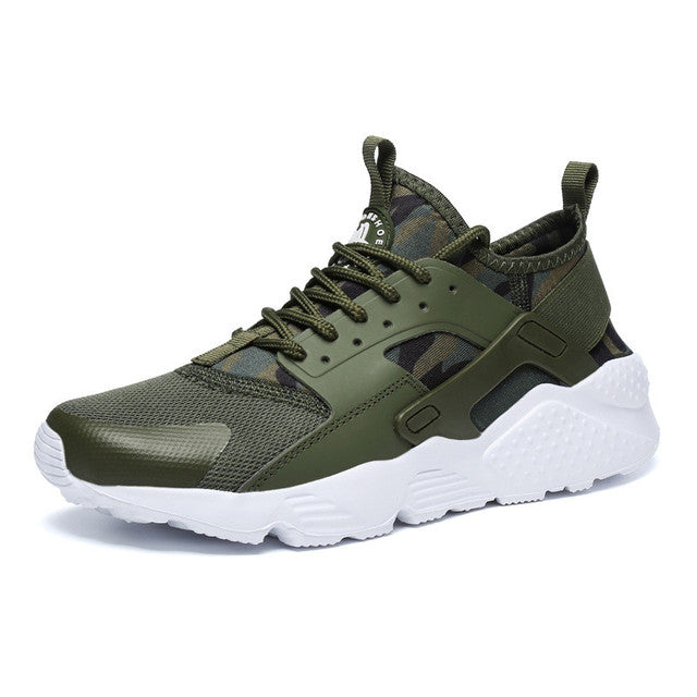 Mesh Running Trainers with Cushioned Sole