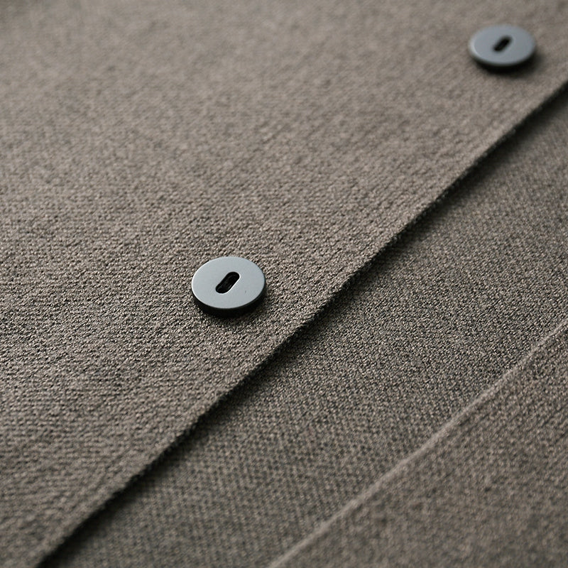 Men’s Striped Button-Up Knitted Cardigan