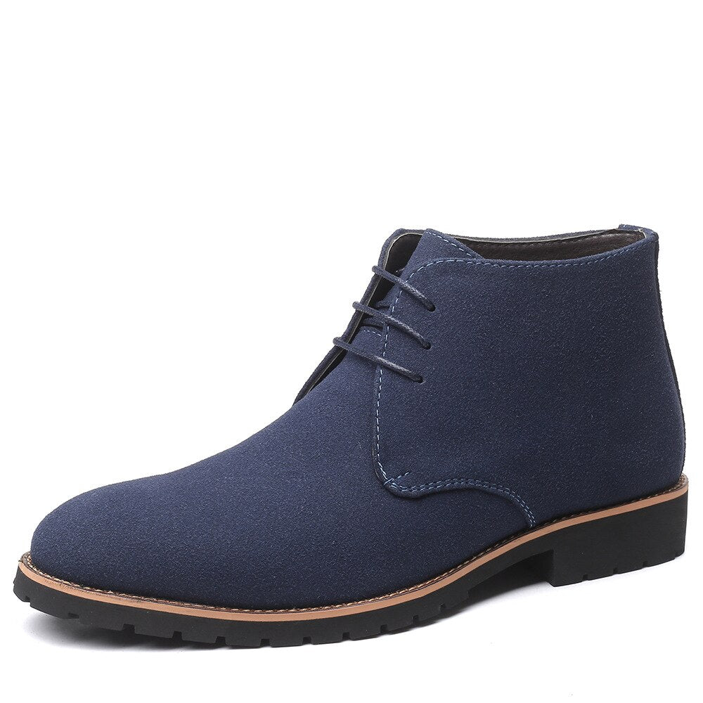Men's Suede Lace-Up Desert Boots