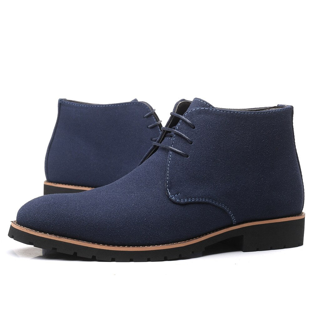 Men's Suede Lace-Up Desert Boots
