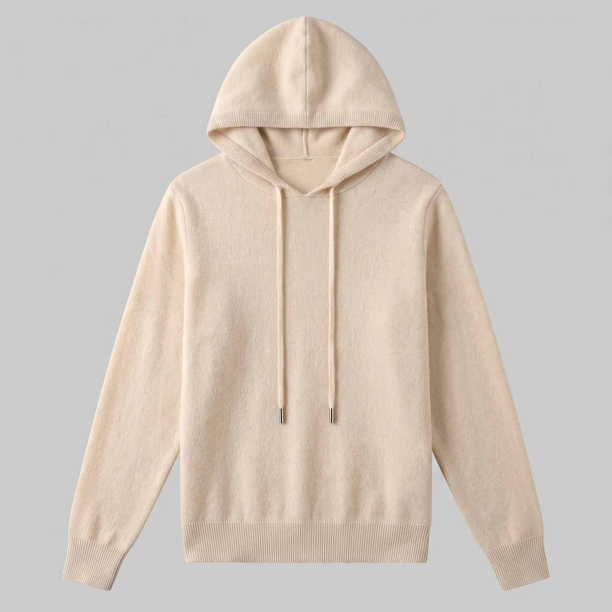 Men's Smart Casual Hoodie | Ribbed Cuffs & Hem