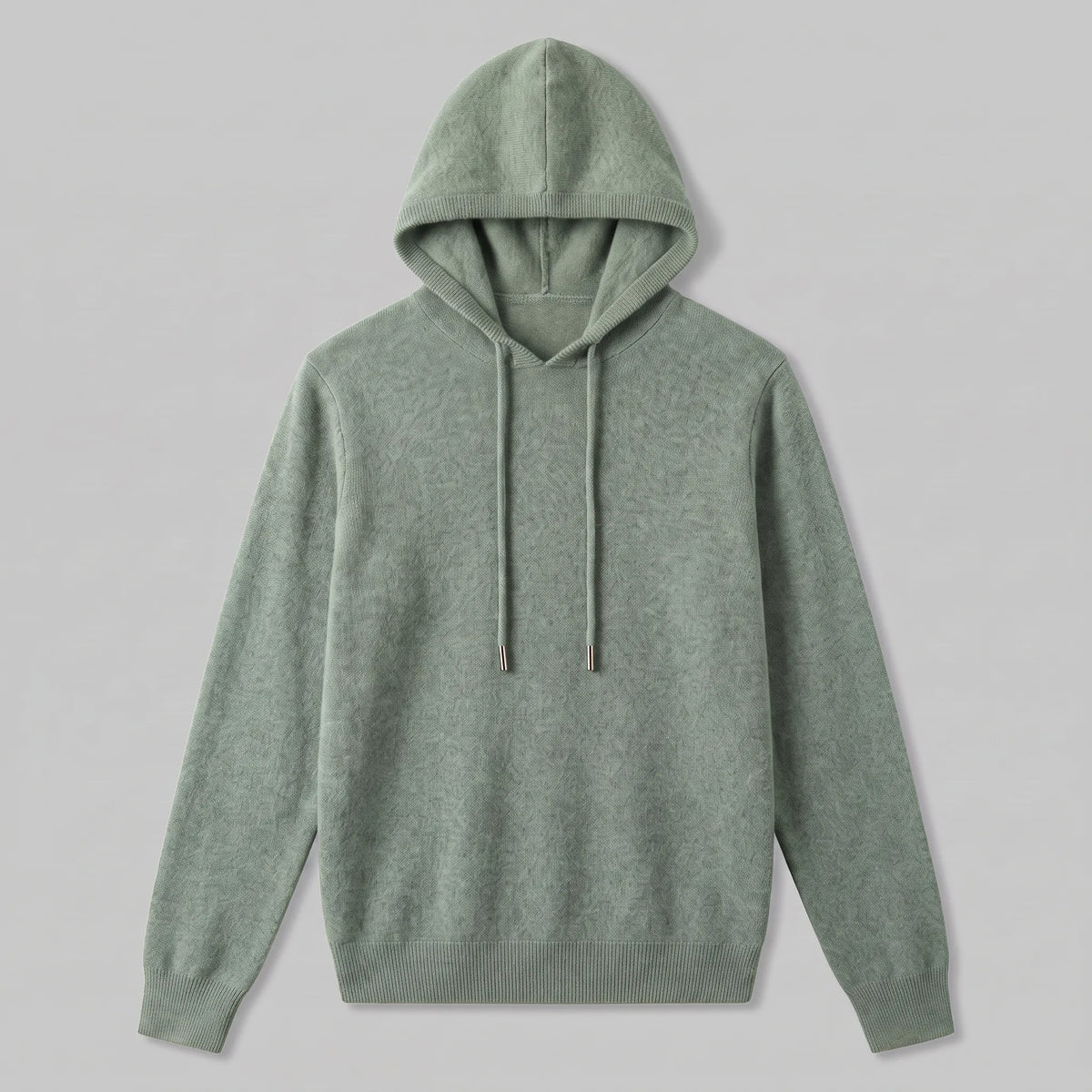 Men's Smart Casual Hoodie | Ribbed Cuffs & Hem