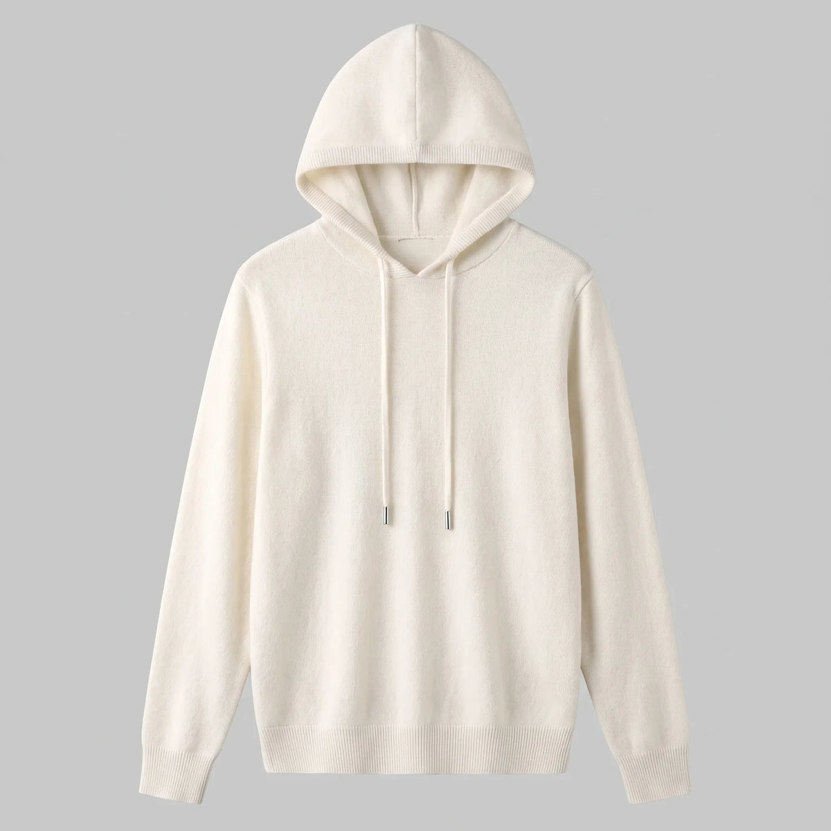Men's Smart Casual Hoodie | Ribbed Cuffs & Hem