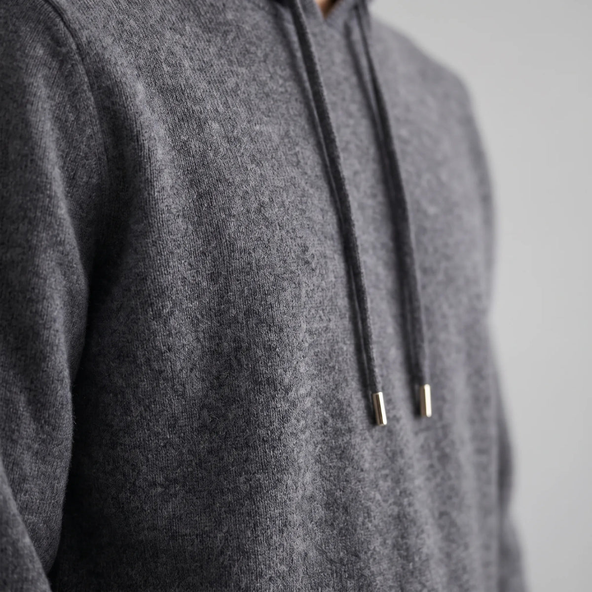 Men's Smart Casual Hoodie | Ribbed Cuffs & Hem