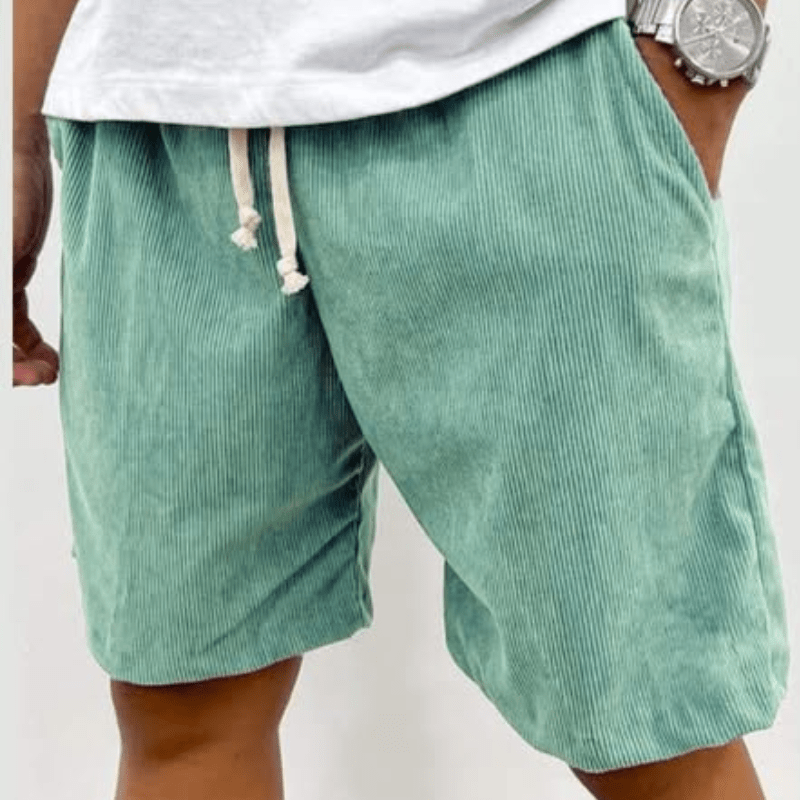 Men's Corduroy Drawstring Shorts