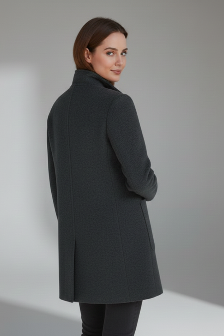 Women’s Mid-Length Single-Breasted Coat