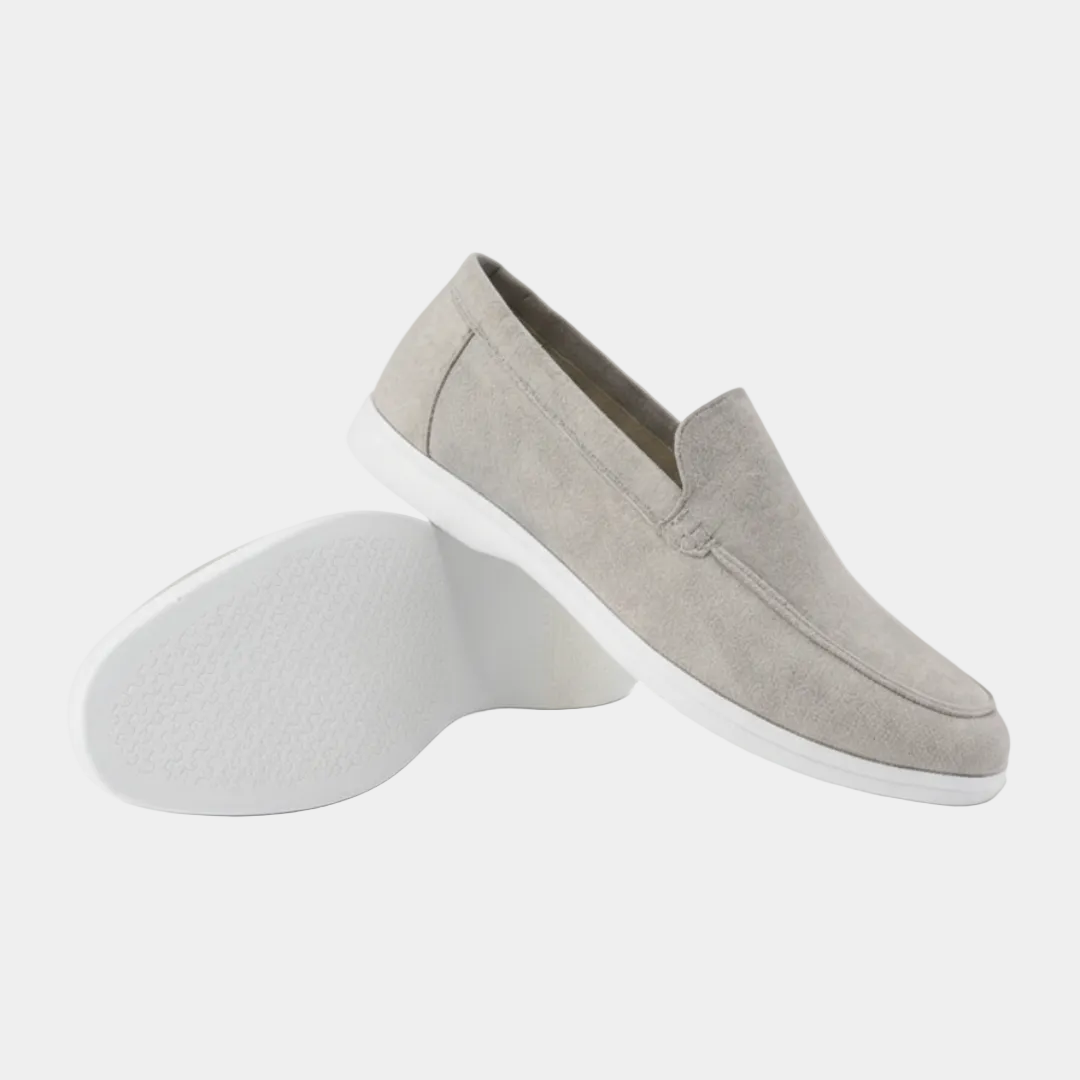 Men's Suede Loafers with Lightweight Sole