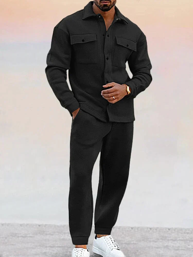 Men’s Overshirt Jacket & Trousers Co-ord Set
