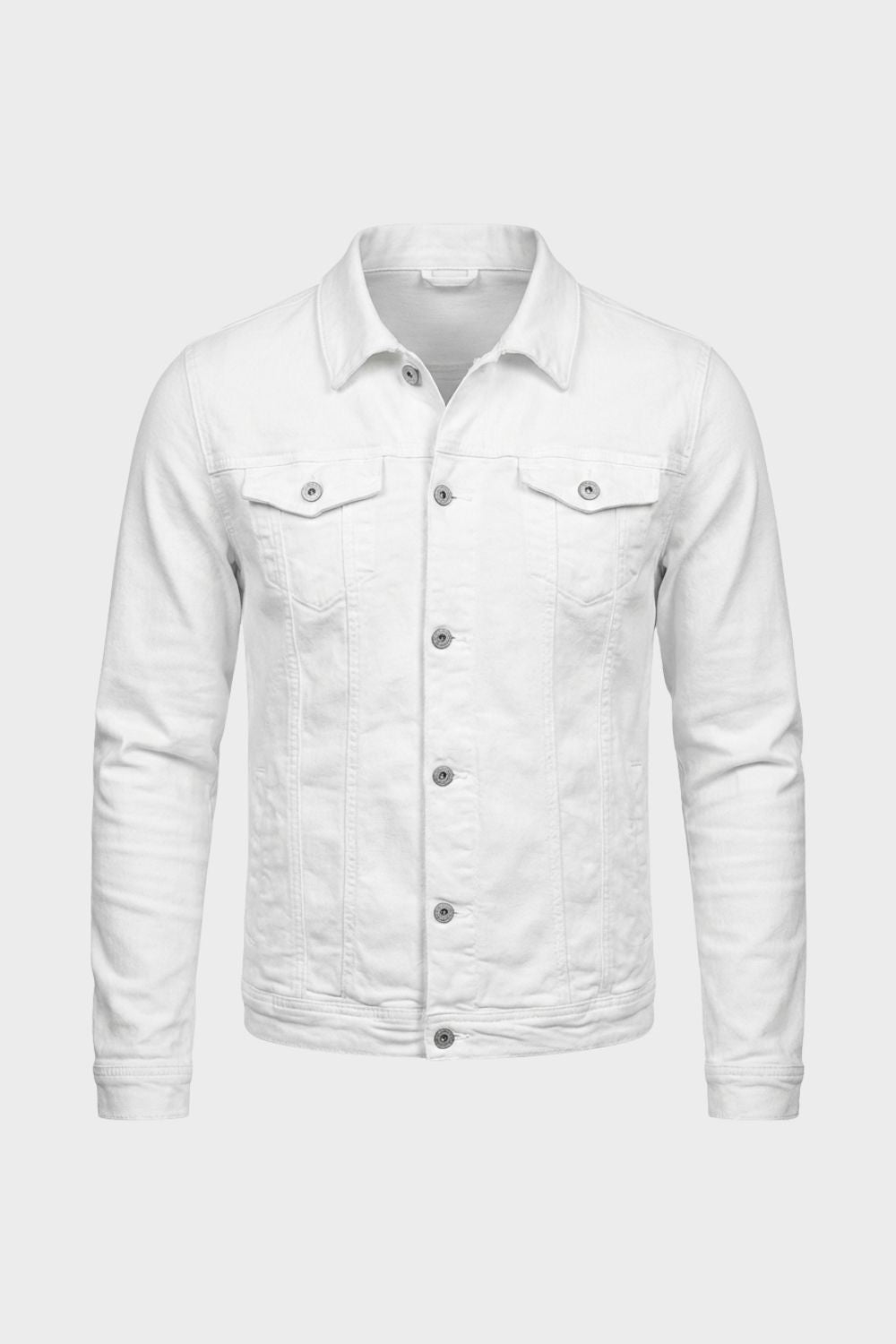 Men's Button Front Utility Jacket | Casual Everyday Overshirt
