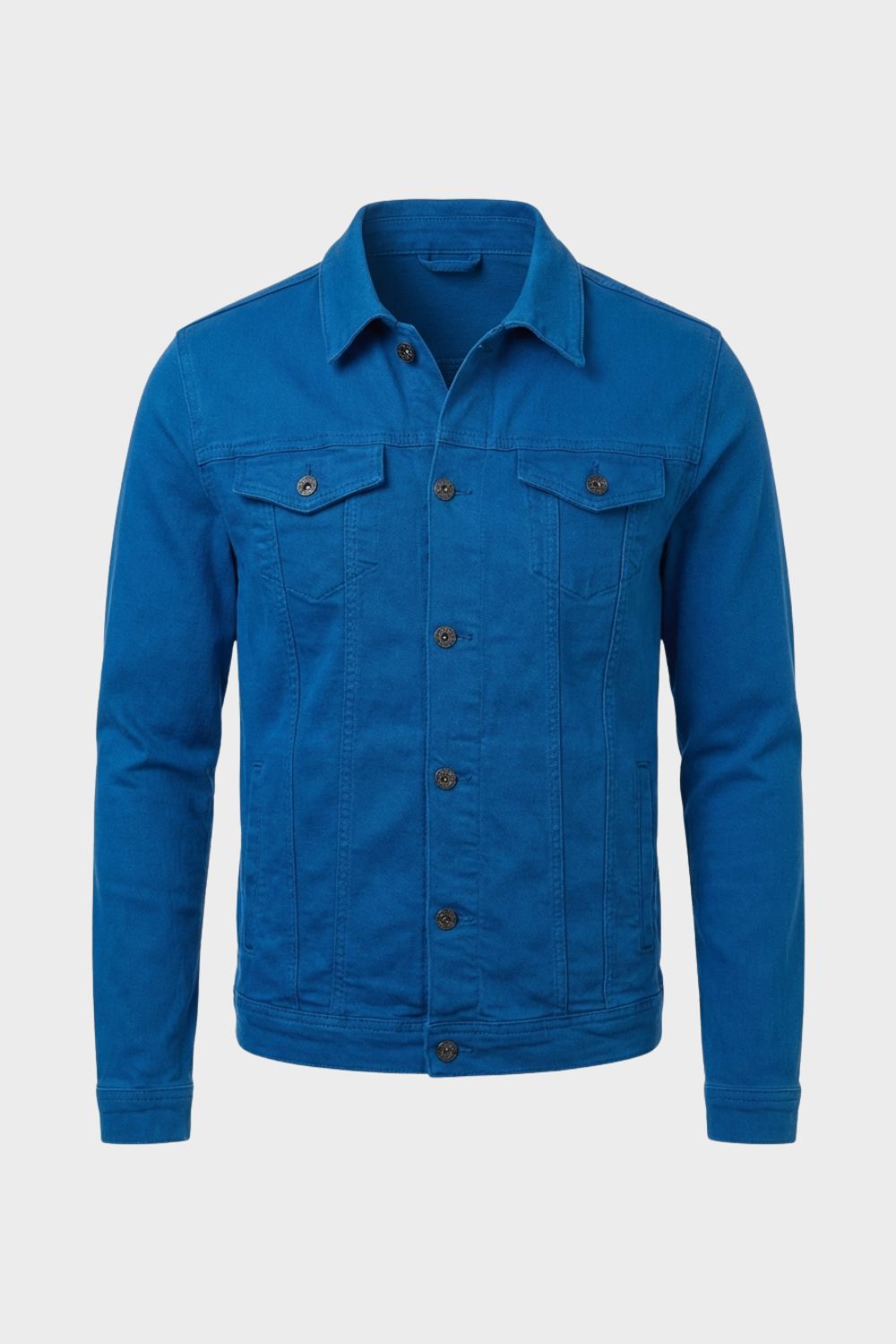 Men's Button Front Utility Jacket | Casual Everyday Overshirt