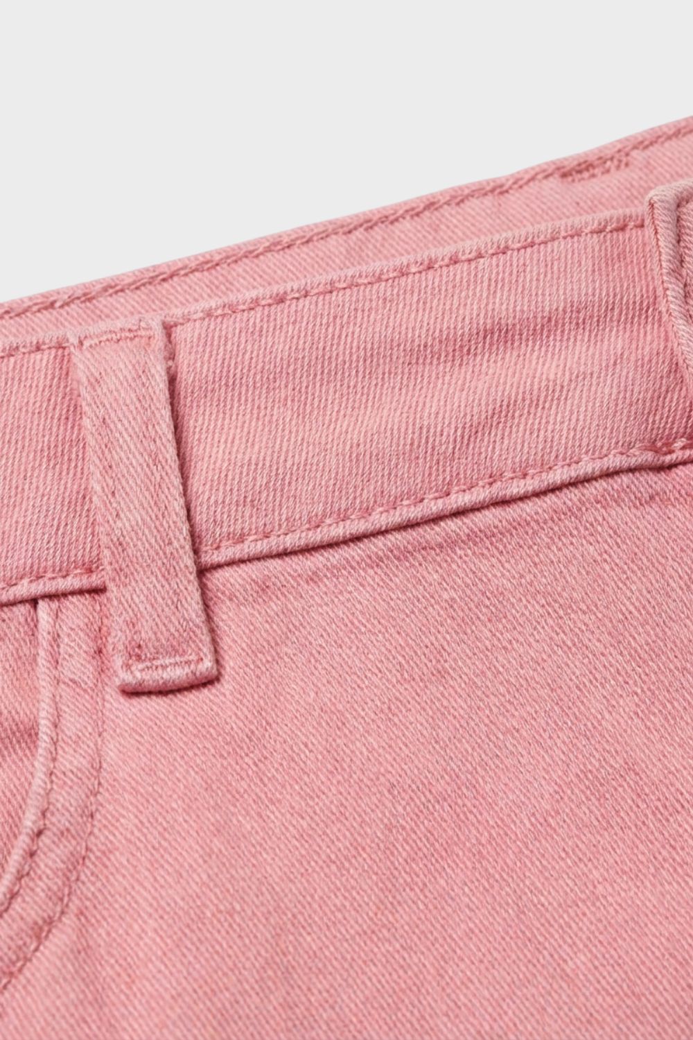 Men's Straight-Leg Trousers in Cotton Twill