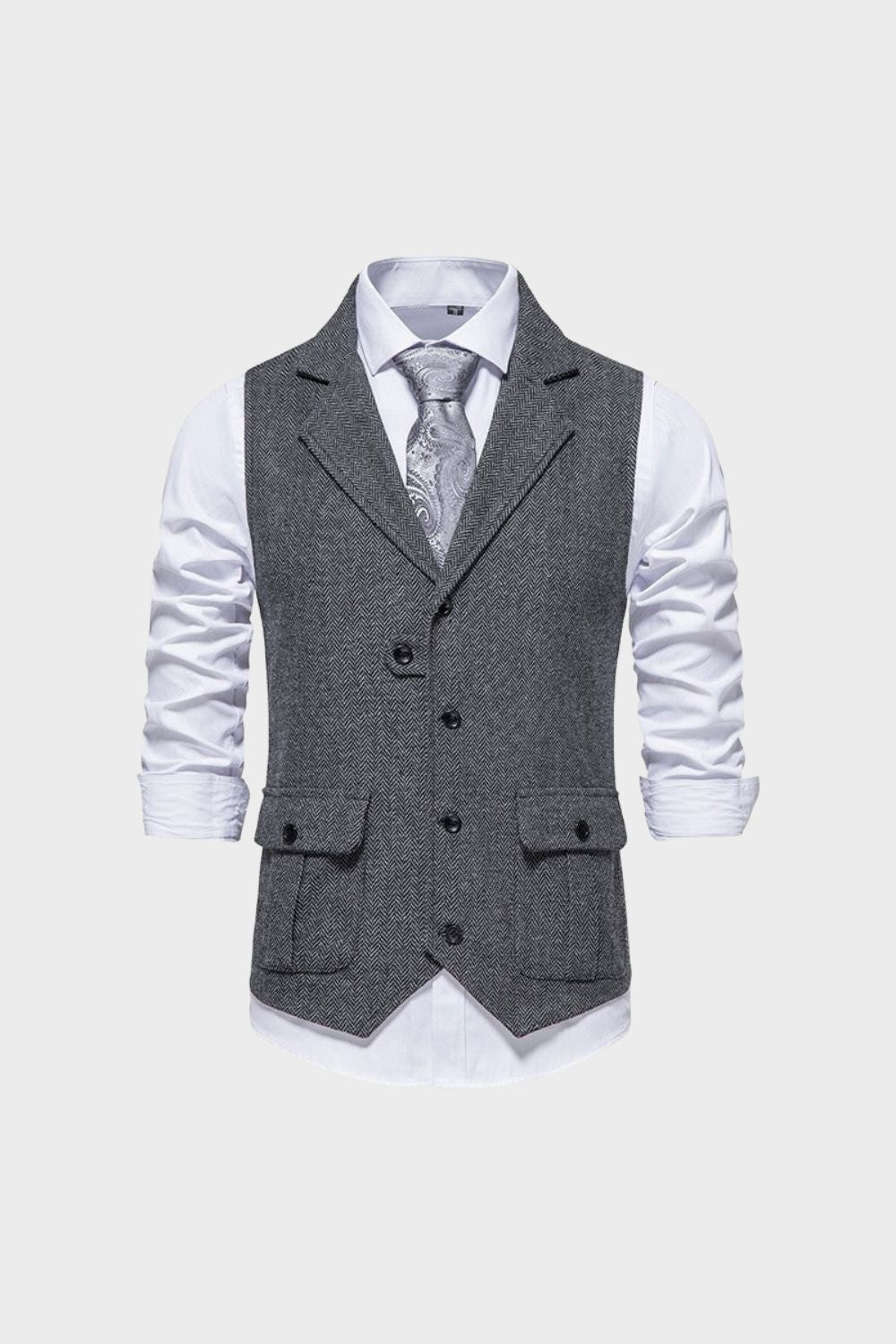 Gilet habillé pour homme | Gilet ajusté pour mariage et occasions élégantes