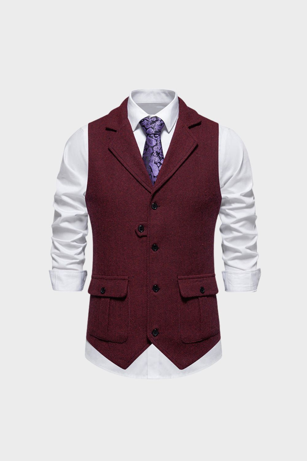 Gilet habillé pour homme | Gilet ajusté pour mariage et occasions élégantes