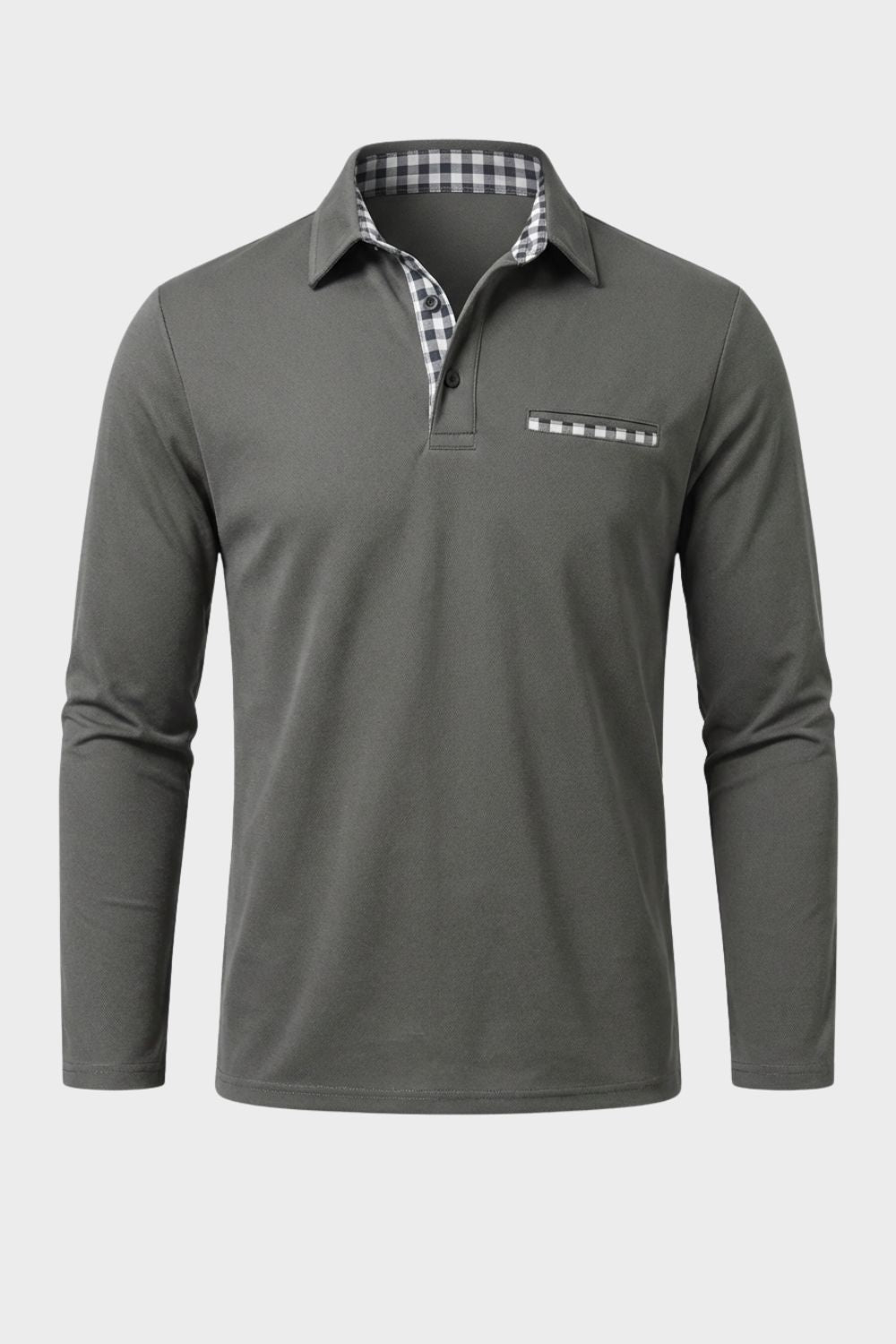 Polo à manches longues pour homme | Coupe casual chic