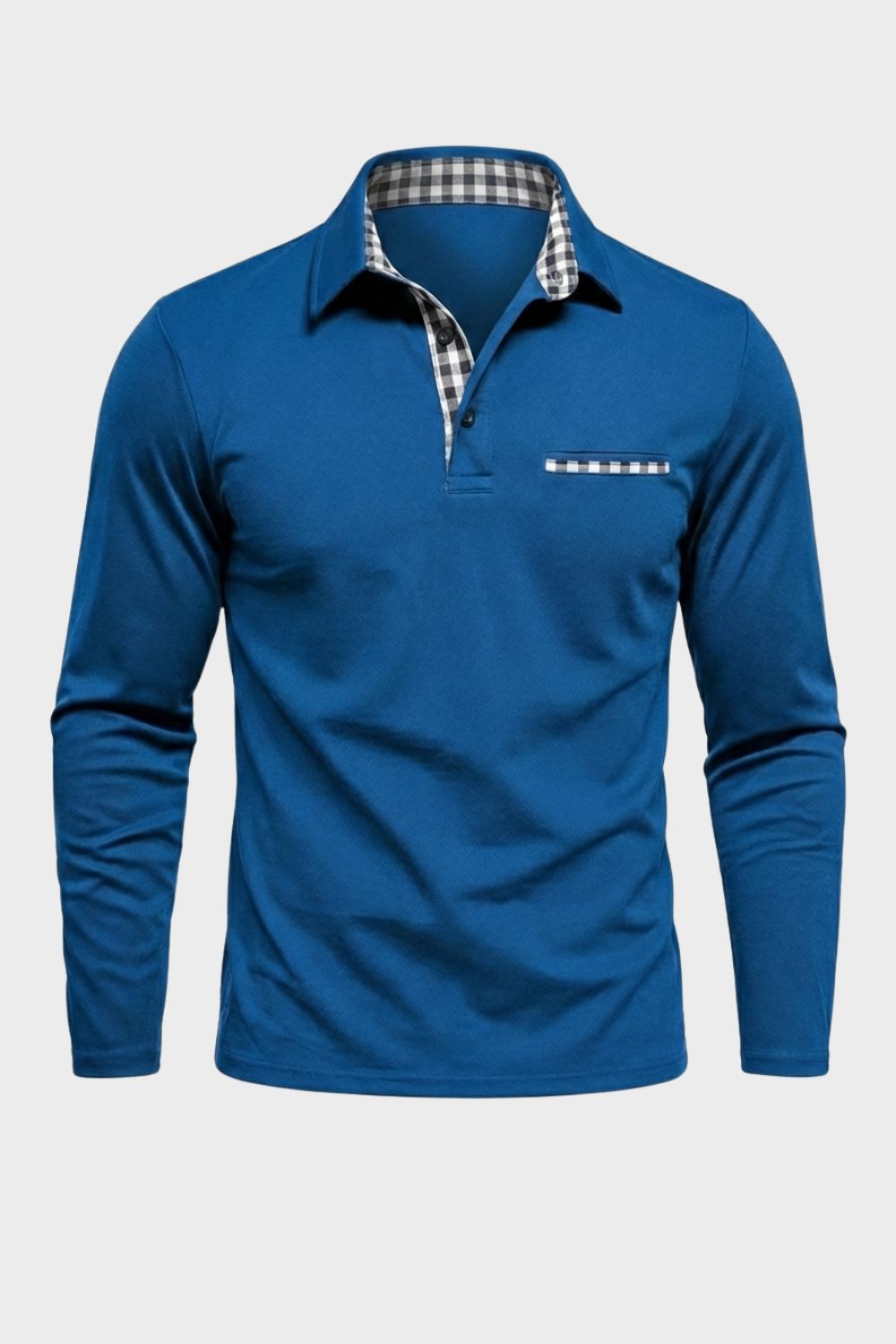 Polo à manches longues pour homme | Coupe casual chic