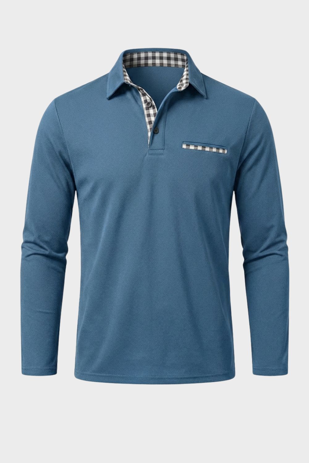 Polo à manches longues pour homme | Coupe casual chic