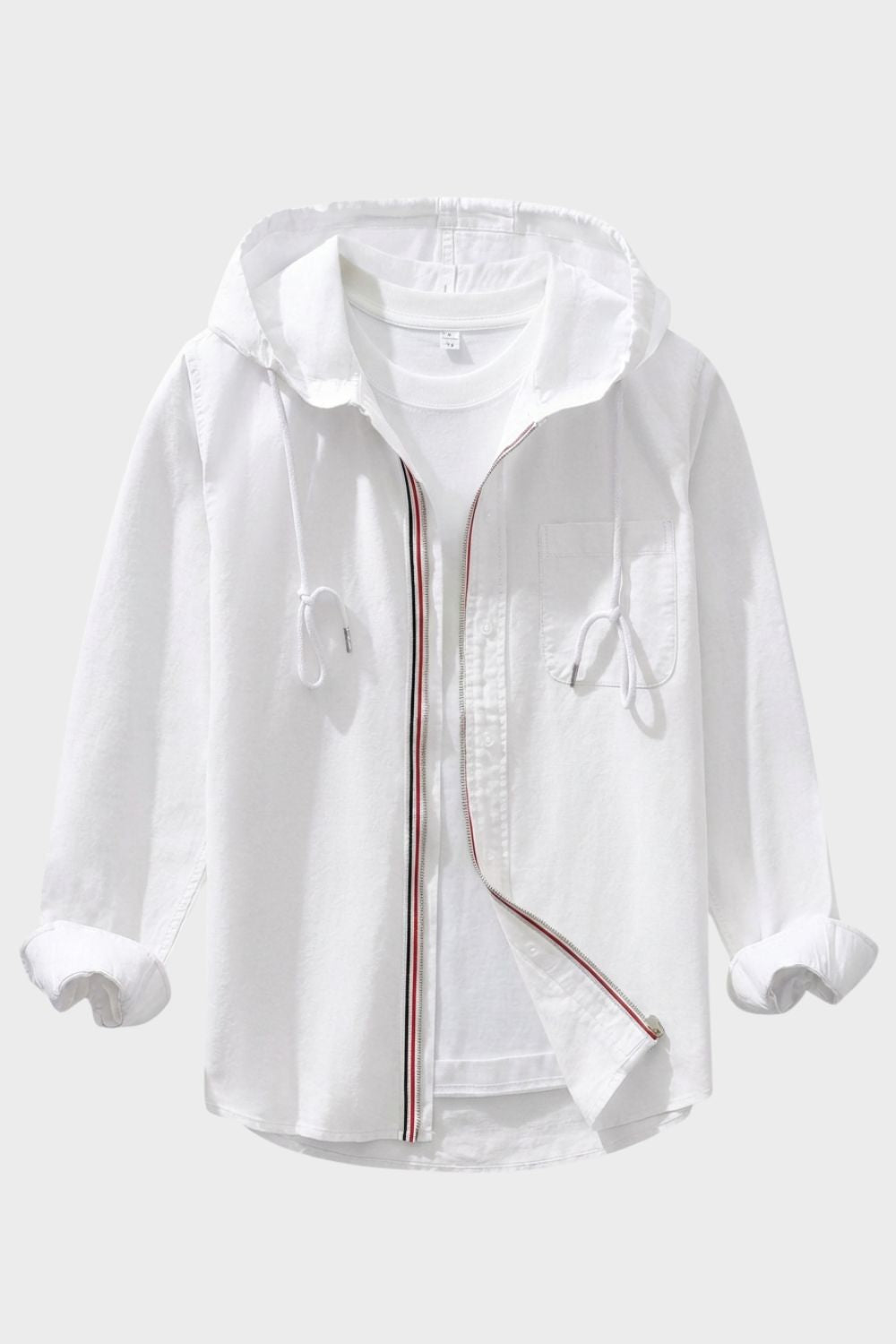 Men's Lightweight Hooded Jacket | Casual Zip Up