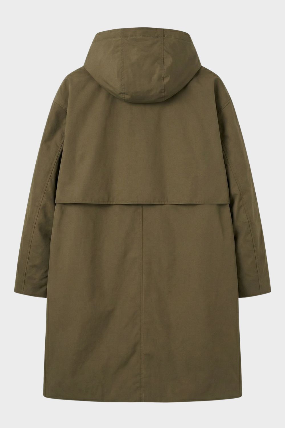 Men's Hooded Long Coat | Smart Casual Winter Jacket