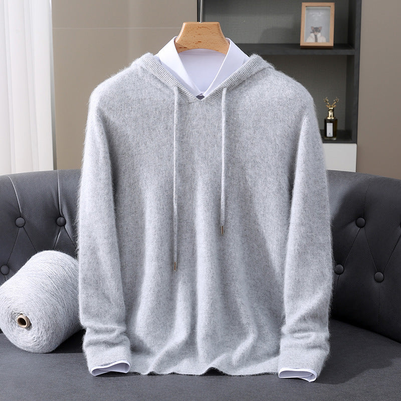 Hoodie en cachemire pour femme | Haut d'intérieur doux en maille