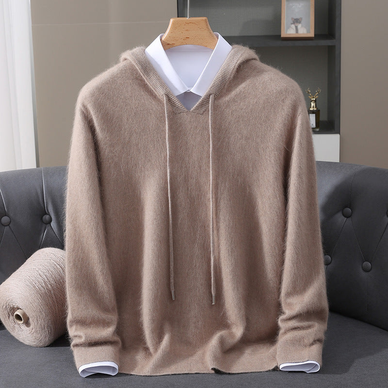 Hoodie en cachemire pour femme | Haut d'intérieur doux en maille