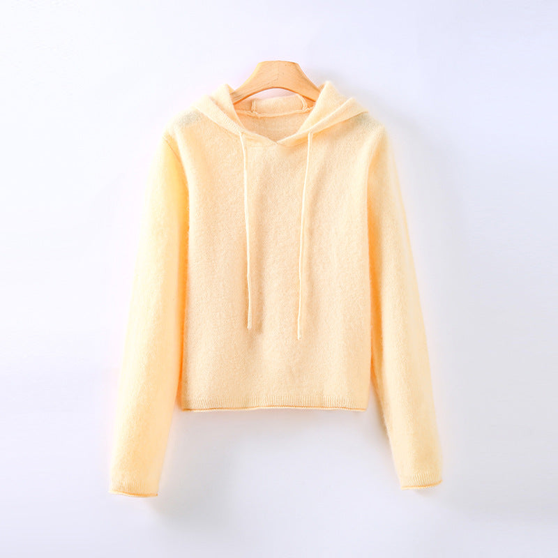 Women's Lightweight Cashmere Hoodie