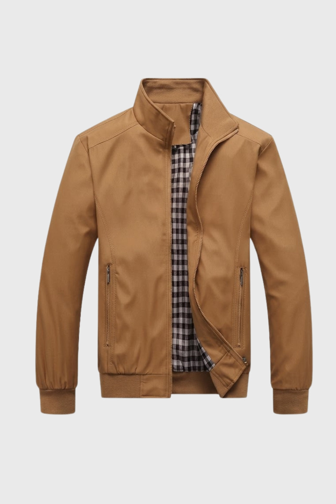 Men's Lightweight Zip-Up Casual Jacket