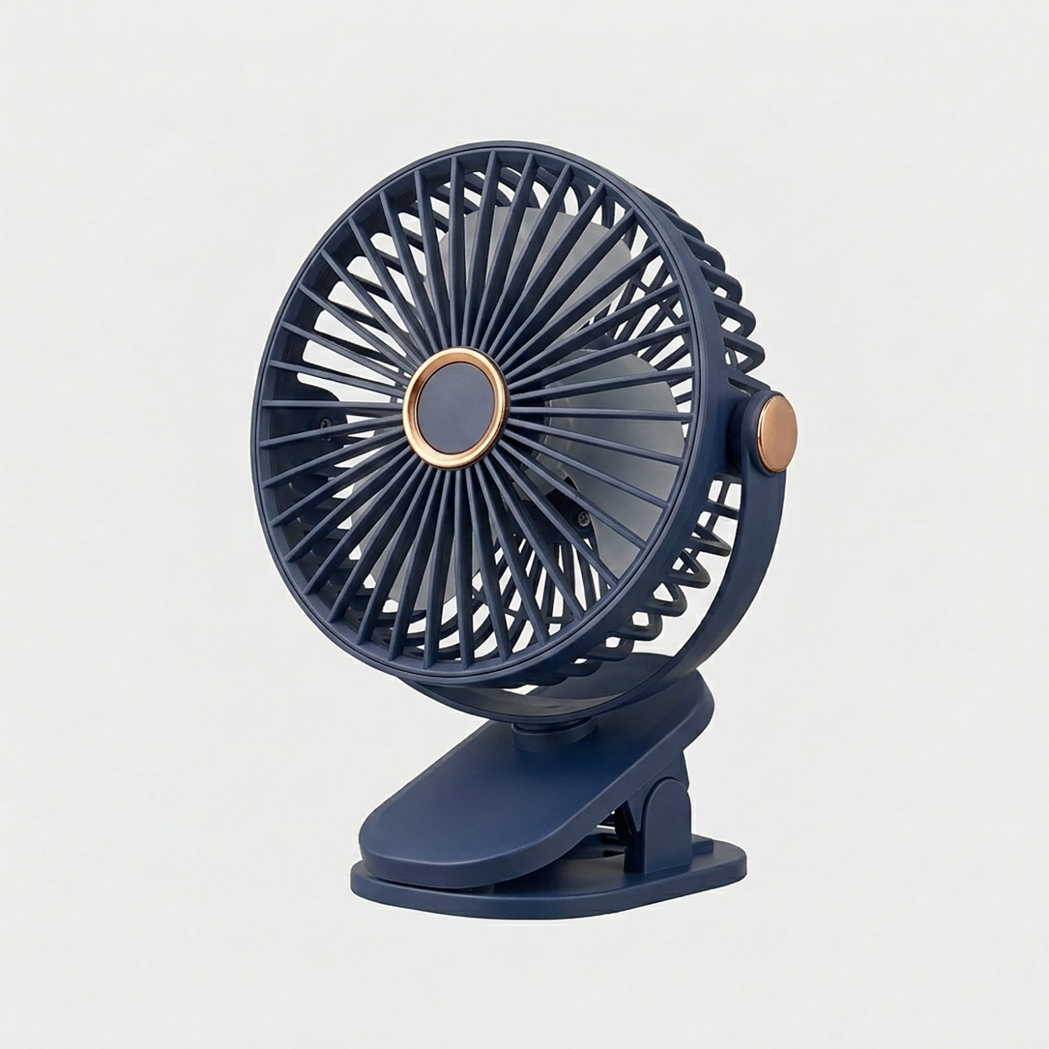 Clip-On Desk Fan with Adjustable Tilt