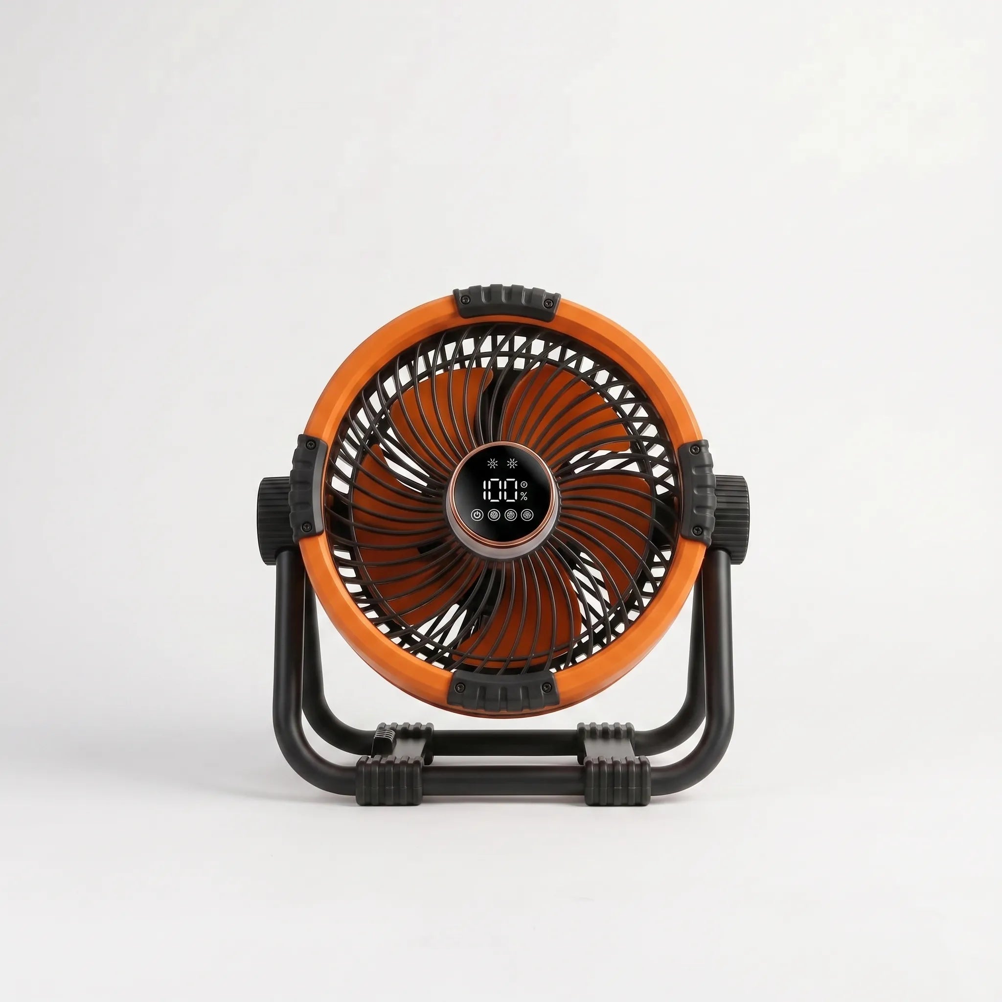 Camping Fan with LED Light and Carry Case