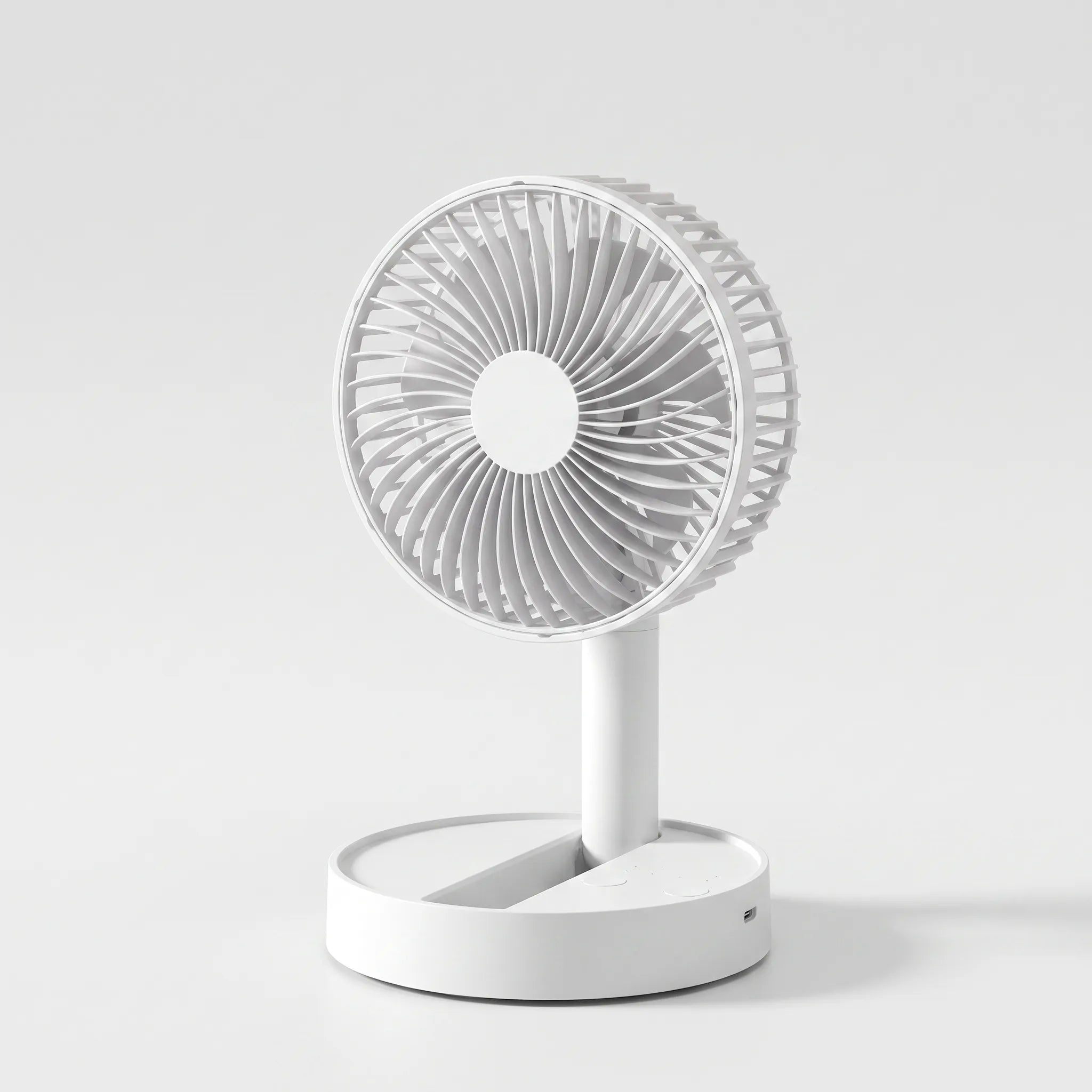 Foldable Desk Fan with Telescopic Stand