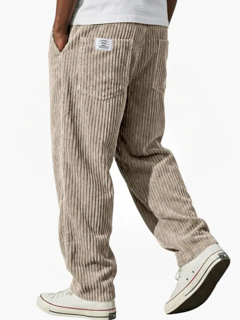 Men's Relaxed Fit Corduroy Trousers