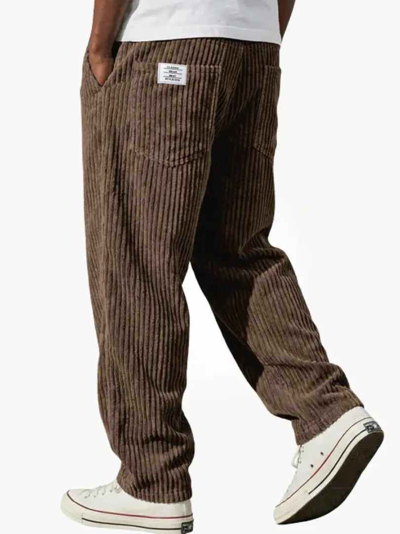 Men's Relaxed Fit Corduroy Trousers