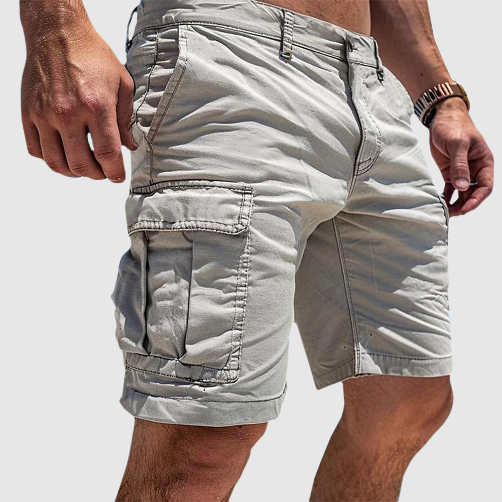 Men's Relaxed Fit Knee Length Cargo Shorts