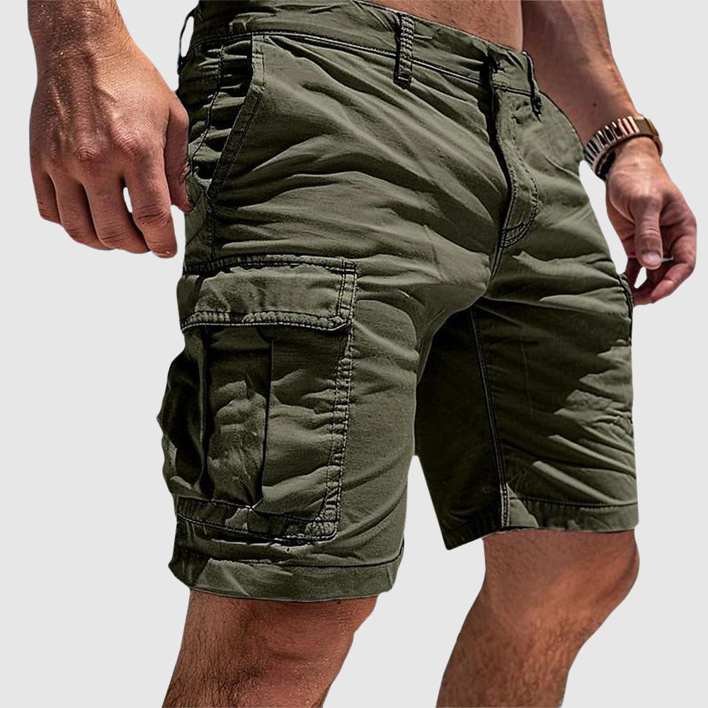 Men's Relaxed Fit Knee Length Cargo Shorts