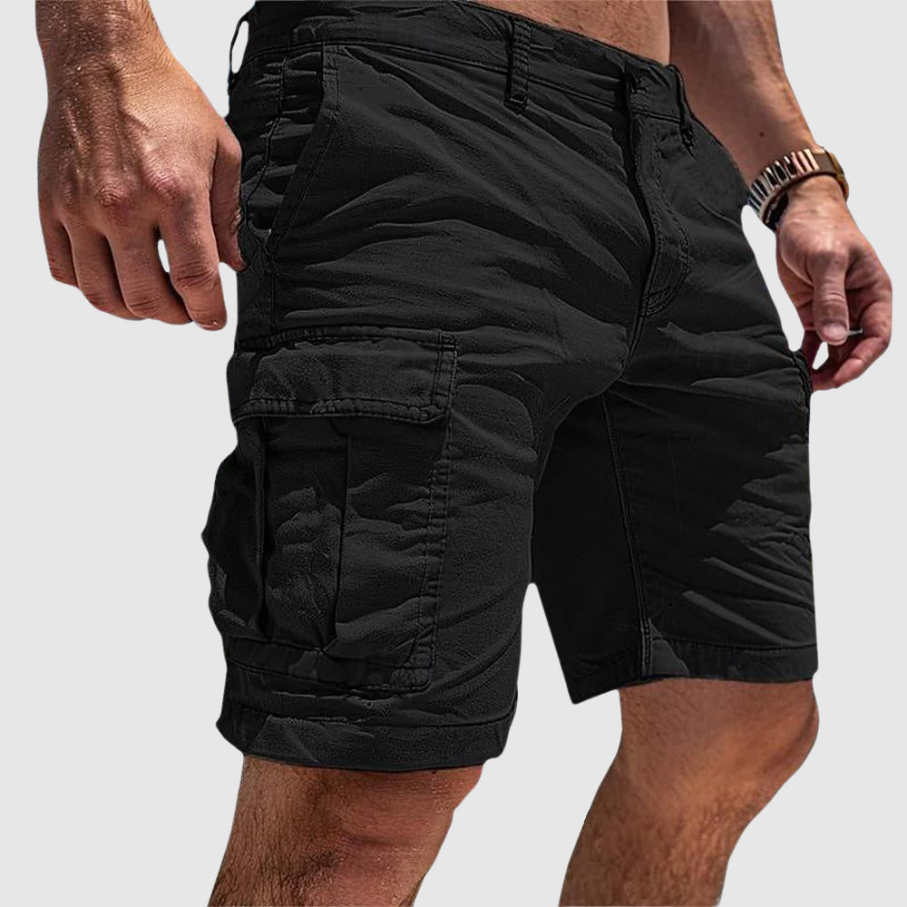 Men's Relaxed Fit Knee Length Cargo Shorts