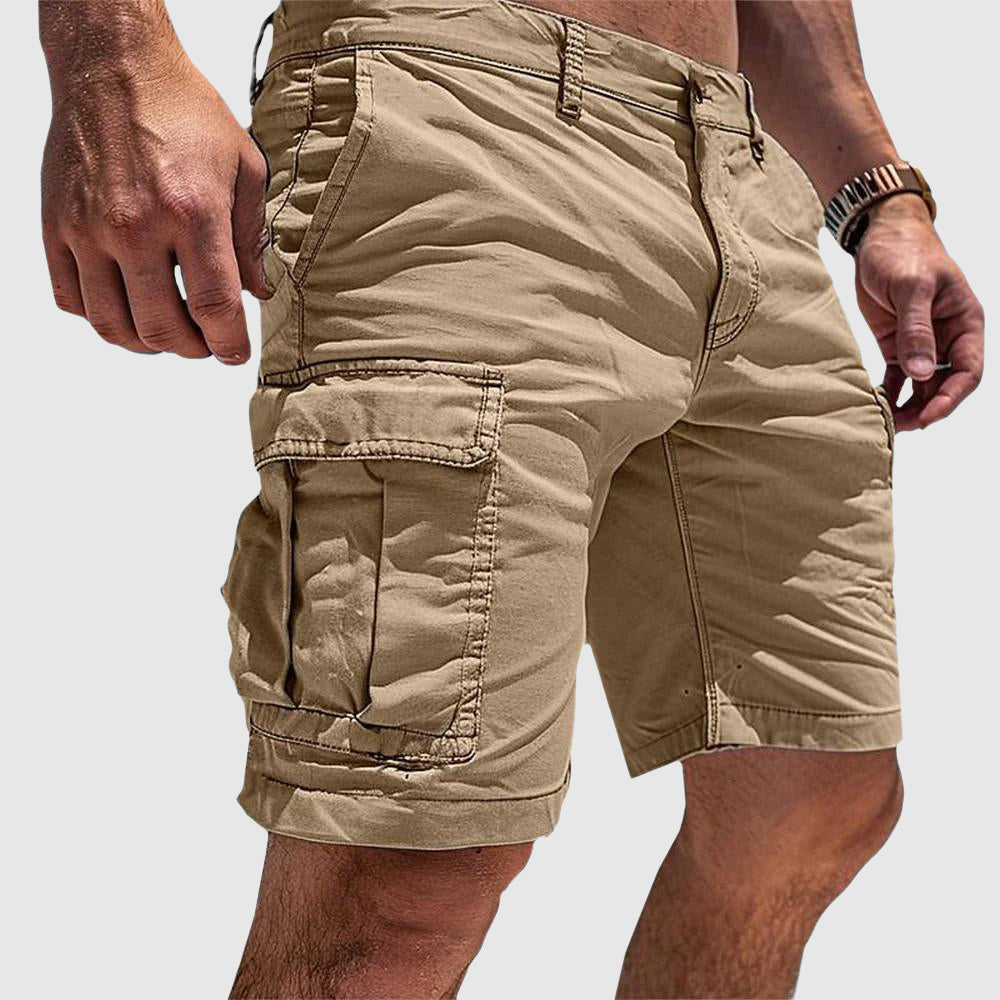 Men's Relaxed Fit Knee Length Cargo Shorts