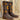 Leather Western Boots Embroidered Floral Spring Style