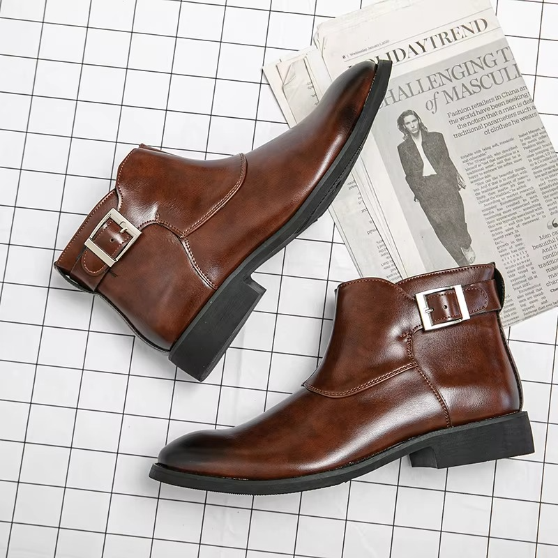 Bottines Chelsea habillées pour homme | Bottines chic décontractées