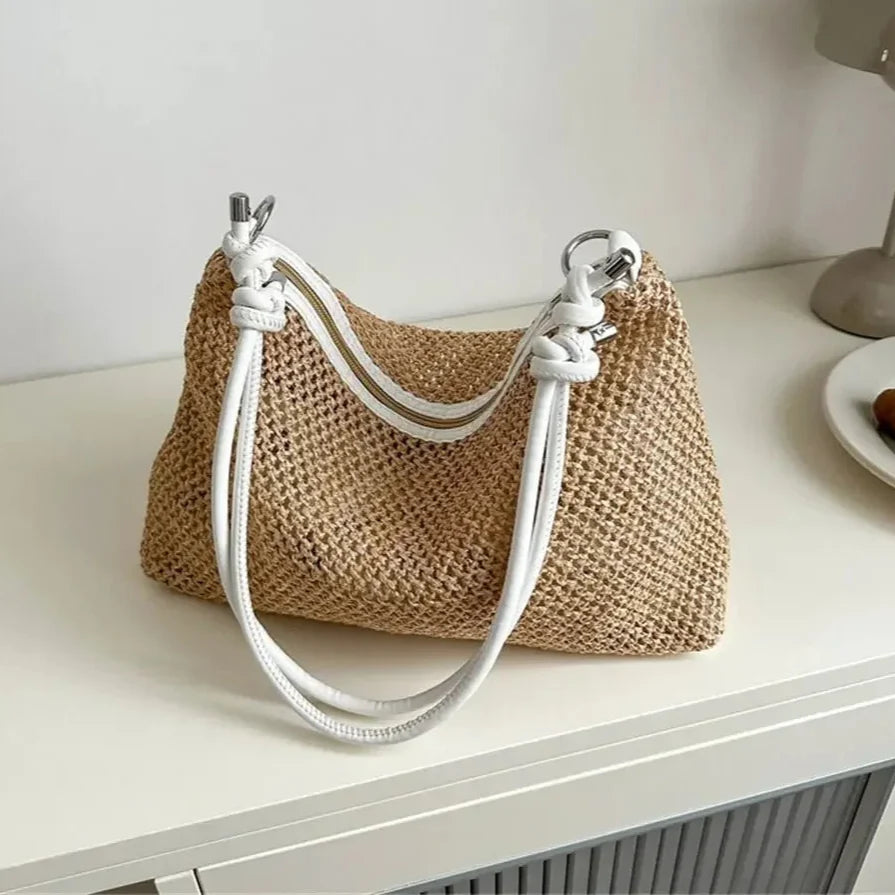 Women's Woven Shoulder Bag