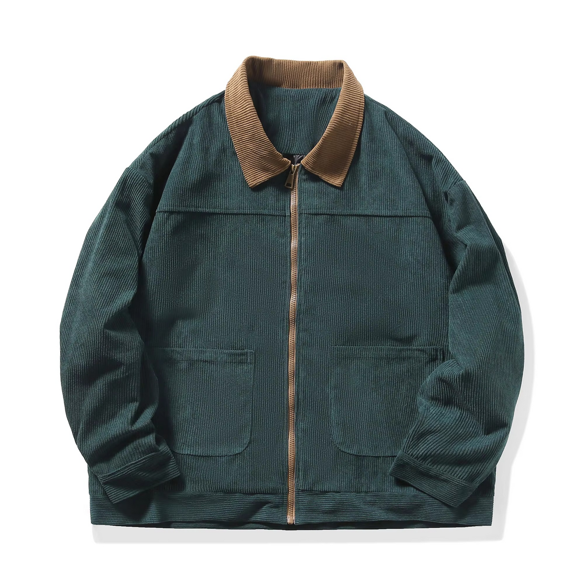 Men's Corduroy Cargo Jacket | Autumn Bomber Windbreaker