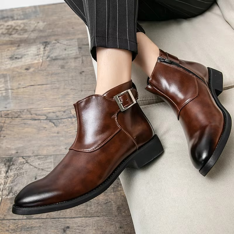 Bottines Chelsea habillées pour homme | Bottines chic décontractées