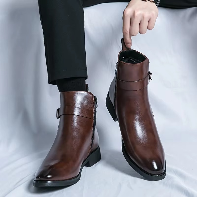 Men's Leather Chelsea Boots | Classic Ankle Boots