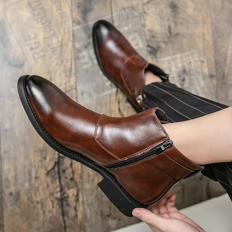 Bottines Chelsea habillées pour homme | Bottines chic décontractées