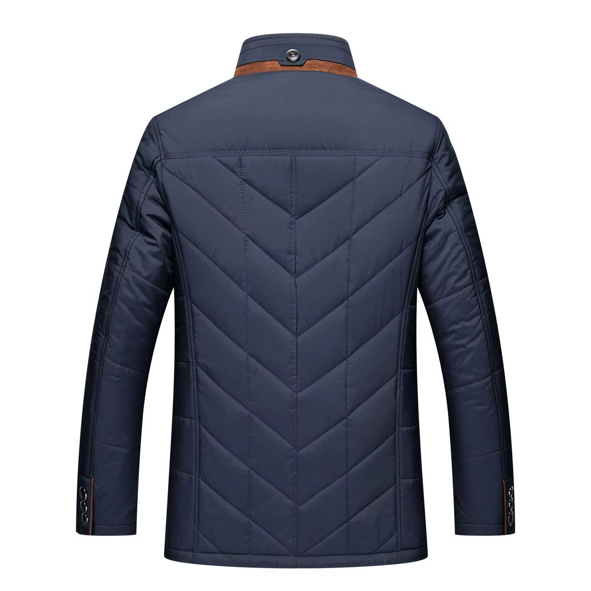 Men's Padded Winter Jacket | Fleece-Lined Casual Coat
