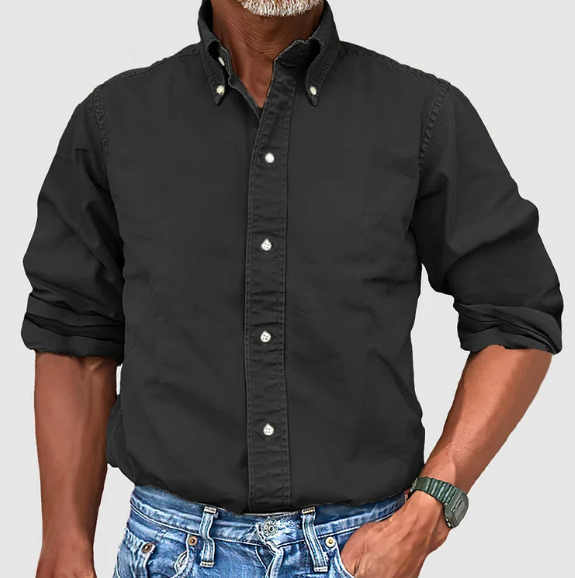 Men's Casual Button Down Oxford Shirt