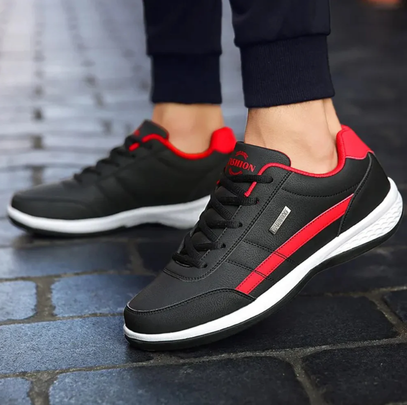 Men’s Lace-Up Casual Walking Trainers
