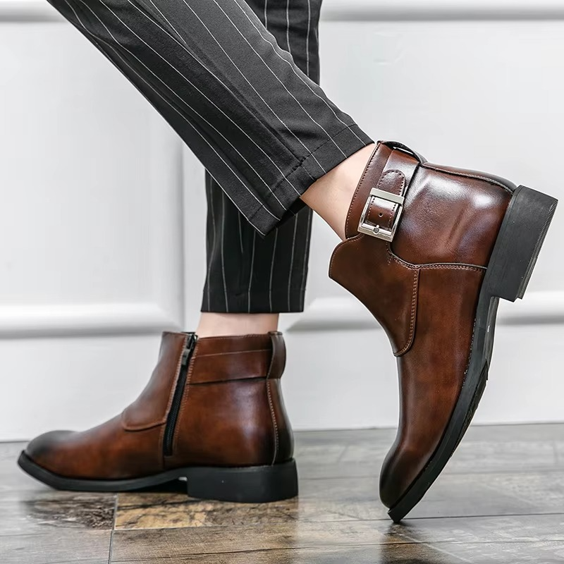 Bottines Chelsea habillées pour homme | Bottines chic décontractées