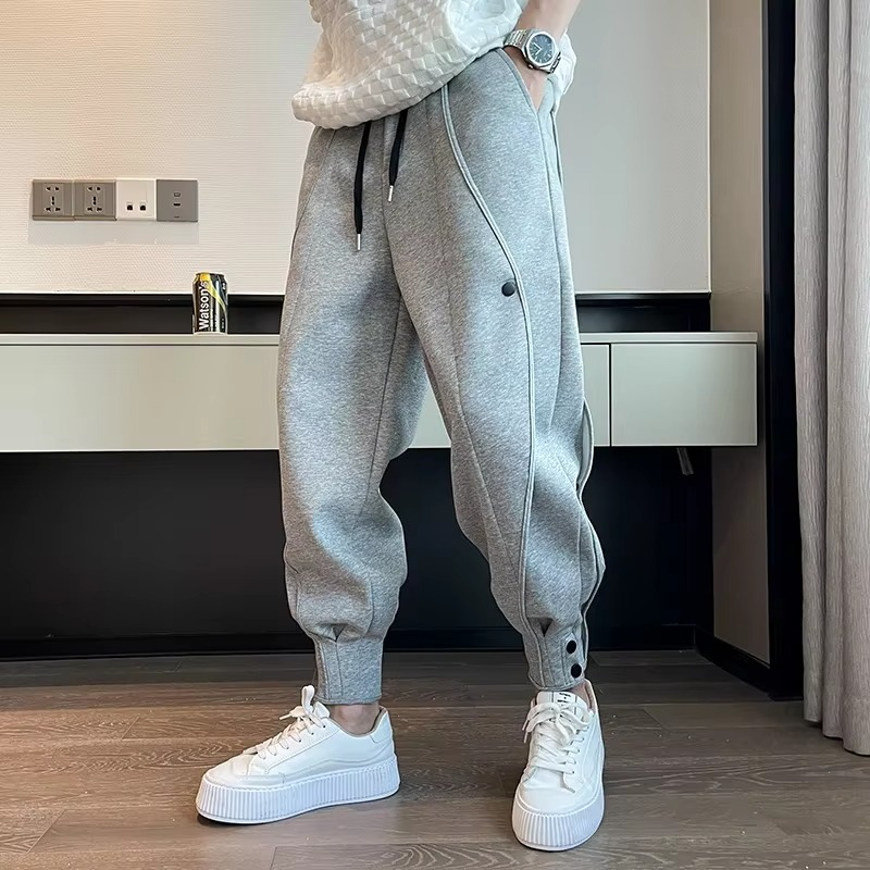 Jogging à jambes larges pour homme | Pantalon de survêtement à coupe ample